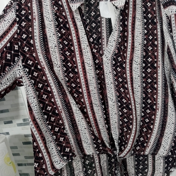 All in Favor Women's Long sleeve.blouse - Picture 6 of 9